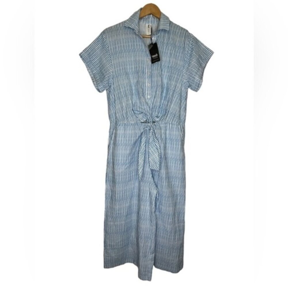 NWT Smash + Tess Fresh Romper‎ Stripe Jumpsuit Women Size Small - Picture 2 of 10